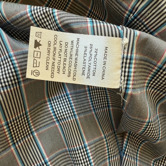 Hill House Gray Plaid Mini Dress - Picture 5 of 7